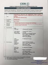Bagaimana mendaftar dengan kementerian kewangan012. Cidb Negeri Sarawak Kenyataan Sebutharga Lembaga Pembangunan Industri Pembinaan Malaysia Pejabat Cidb Negeri Sarawak Perkhidmatan Pencucian Dan Pembersihan Ruang Pejabat Di Lembaga Pembangunan Industri Pembinaan Malaysia Cidb Negeri Sarawak No