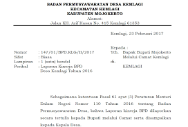 Kop surat pada semua surat resmi pencantuman kop surat wajib ada didalamnya, fungsi kop surat. Bpd Juga Harus Melaporkan Kinerjanya Desa Kemlagi Kecamatan Kemlagi Kabupaten Mojokerto Jawa Timur