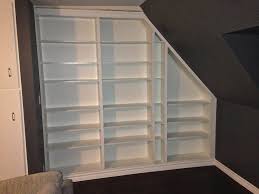 Make Me A Built In Bookcase She Said Ikea Hackers Built In Bookcase Bookcase Attic Shelves