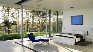 Interior of the living room with tv screen and sound speakers. 20 Bold And Beautiful Blue Chairs In The Bedroom Home Design Lover