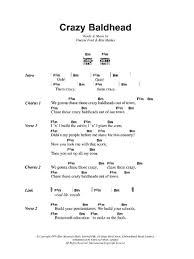 Crazy baldheads ukulele tablature by bob marley, chords in song are f#m,bm. Sad Guitar Tabs Shefalitayal