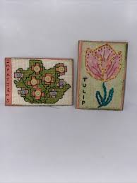 HANDCRAFTED Artist TRADING CARD ORIGINAL ART Set Of 2-2008 Beverly Bowers C5