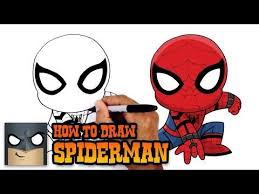 How To Draw Spider Man Easy Marvel Youtube Spiderman Drawing Spiderman Homecoming Drawing Marvel Drawings