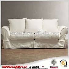 Stone washed linen blend duvet cover and matching pillow shams. China Manufacturer Elegant Natural Linen Sofa Cover