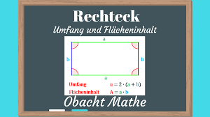 Dieser rechner berechnet den radius, den umfang und den flächeninhalt eines kreises. Rechteck Umfang Und Flacheninhalt Flacheninhalt Mathe Lernen