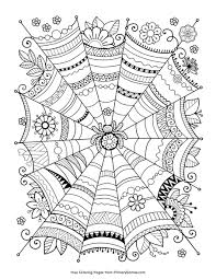 See more ideas about zentangle patterns, zentangle drawings, zentangle art. Zentangle Spider Web Coloring Page Free Printable Pdf From Primarygames