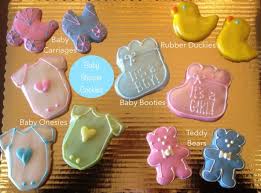I made these shortbread cookies for a friend's baby shower. Baby Shower Cookies Jarosch Bakery