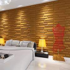 a21066 3d bricks wall panels plant fiber tile off white set of 6 32 sq ft brick wall paneling 3d brick wall panels textured wall panels