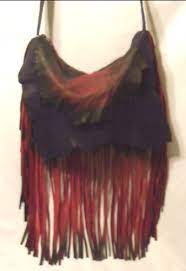 Artisan Fringe Leather Designer Handbag Red Hat Ladies By Dleather 199 95 Red Hat Ladies Womens Fashion Handbags Designer Leather Handbags