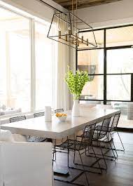 Beautiful blue rooms we love. 23 Industrial Chic Dining Rooms Chairish Blog