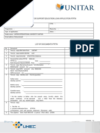 Once login, you will be able to see the complete statement of ptptn. Ptptn Check List English
