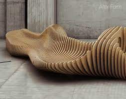 parametric bench interior design by oleg soroko geometric furniture organic furniture parametric design