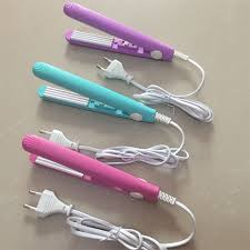 electric mini hair straightener iron ceramic straightening irons corrugate curling iron styling tools hair curler with eu plug mini hair straightener straightening ironceramic straightener aliexpress