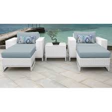 Sol 72 Outdoor Menifee 5 Piece Seating Group With Cushions Wayfair In 2020 Outdoor Wicker Patio Furniture Wicker Patio Furniture Set Wicker Patio Furniture