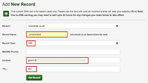 Verifying Your Domain Within Aws Ses Colcol
