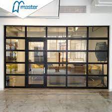 It deals with the good condition of the door so that someone cannot break it for stealing your vehicle inside your garage. China Double Hydraulic Glass White Aluminum Garage Door China Glass Garage Doors For Houses Garage Door Panels Sale
