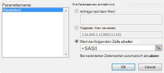 Erstellen Einer Parameterabfrage In Microsoft Query Excel