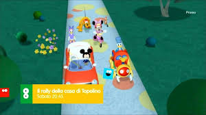 È il momento di imparare con disney junior! Rai Yoyo Il Rally Della Casa Di Topolino Sabato Alle 20 45 Facebook
