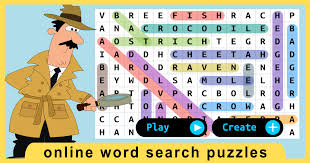 Crossword puzzles can be fun, challenging and educational. Word Search Puzzles