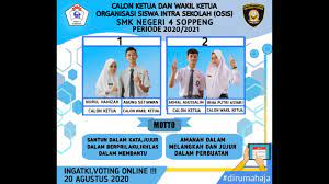 Contoh motto ketua osis.blog contohdara memiliki banyak koleksi gambar seperti contoh slogan untuk calon ketua osis. Kampanye Calon Dan Wakil Calon Ketua Osis Tahun 2020 Smkn 4 Soppeng Youtube