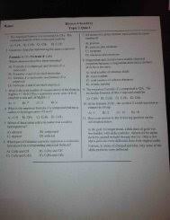 Click print to print either the test or answer key. Parallelism Quiz Key