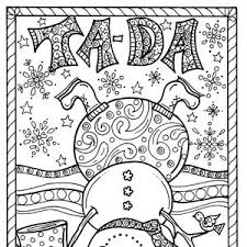 You woll find super simple coloring pages with thick lines and big areas to color that are perfcect for toddlers and preschoolers, fun more. Octopus Christmas Coloring Page Adult Color Holidays Beach Etsy