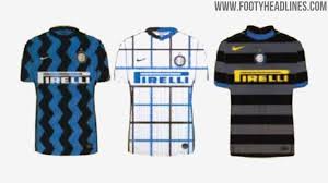Buy official inter milan football shirts, shorts, socks and training kit including the new inter milan home & away kit. Inter 20 21 Home Away Third Kits Leaked Footy Headlines