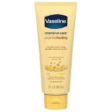 Vaseline intensive care essential healing body lotion provides fast absorbing moisture to give you deeply moisturized, healthy skin. Vaseline Intensive Care Body Lotion Essential Healing 3oz Target