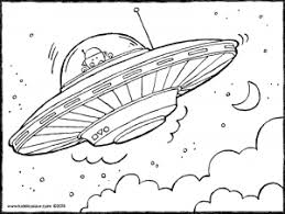 Ufo coloring pages the full form of ufo is unidentified flying objects. Flying Saucer Kiddicolour