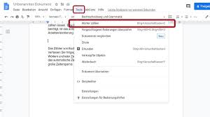 Store documents online and access them from any computer. Google Docs Worter Und Zeichen Zahlen Chip
