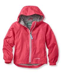 This Ruby Coral Lined Discovery Rain Jacket Kids Is