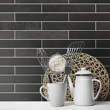 Shop wayfair for all the best matte backsplash tile. 87 Black Backsplash Ideas Prove The Power Cool Contemporary