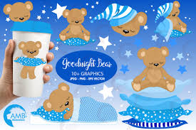 Download Baby Bear Clipart Graphic By Ambillustrations Creative Fabrica Yellowimages Mockups