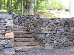 The weight of your stone steps can easily sink your bottom step into the soft soil, especially if the soil is sandy or if your porch is built where water can collect and create a bog. Building Outdoor Staircases From Natural Stone Or Rock Dengarden