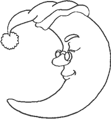 From this preschool pack as you would like. Christmas Moon Coloring Page Free Printable Coloring Pages For Kids