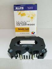 Developed for selected roland dg inkjet printers and printer/cutters, metallic inks give signs, labels, decals, displays, vehicle wraps and even decorated apparel an upscale and sophisticated appearance. 3 Alps Md Printer Metallic Gold Ink Cartridges Mdc Metg For Sale Online Ebay