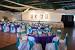 Purple And Turquoise Wedding Cake