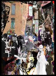 Title The Intersection Of Passive And Aggressive Streets Collage 2018 Collage Collageart Digitalart Streetlife Collage Art Painting Art