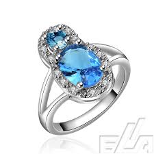 Design Unico Grosso Magazzino Grande Zaffiro Unico Anello Di Pietra Gioielli Delle Donne Per Le Donne In Da Anelli Su Aliexp Anelli Di Moda Gioielli Oro Bianco