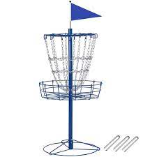 Disc Golf Goal Target Basket Practice Frisbee Game Cross Chain Outdoor Walmart Com Disc Golf Basket Disc Golf Portable Disc Golf Basket