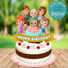 Rest assured that our cocomelon cake topper will give you the impression of your imaginary vision. Printable Cocomelon Birthday Cake Topper Template Diy Bobotemp