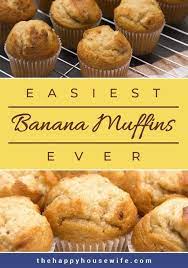 Easiest Banana Muffins Ever Recipe Banana Muffins Easy Banana Muffin Recipe Banana Muffins