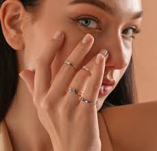 Birthstone Rings Gold