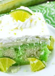 Easy Key Lime Poke Cake Recipe Poke Cakes Savoury Cake Poke Cake