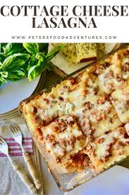 A Classic Lasagne Dinner Favorite With Loads Of Mozzarella Cheese Ragu Cottage Cheese Lasagna With Cottage Cheese Cottage Cheese Recipes Easy Lasagna Recipe