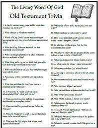 You can use our printable bible books bingo. Our Living Word Trivia Game Is Straight From God S Word