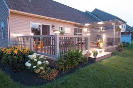 Pergolas With Lights Lighting Design For Vinyl Pergola Kit Shop Now