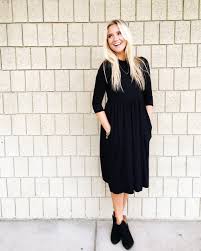 Ivy Dress In Black Roolee Dresses Style Modest Fashion