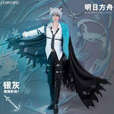 Ash (rainbow six siege) 35? Anime Arknights Silverash Battle Suit Gothic Uniform Cosplay Costume Full Set Halloween Party Outfit For Men Free Shipping Anime Costumes Aliexpress