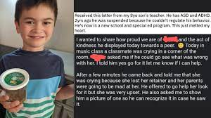 Mom Shares Now Viral Letter From Son S Teacher On Reddit